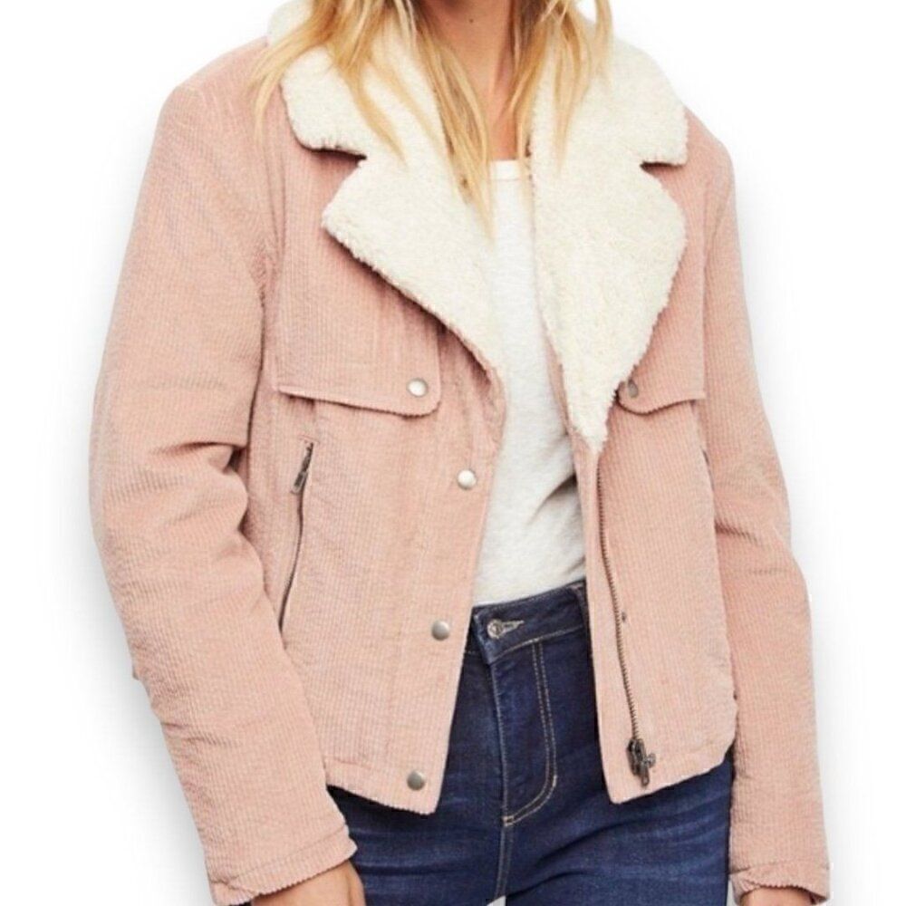 Free People Sherpa Corduroy Jacket